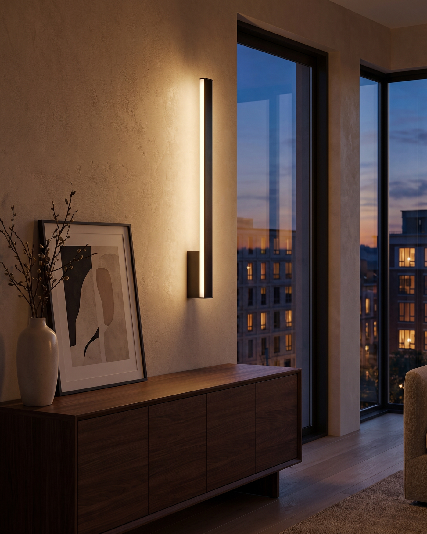 Comvilo Linear LED Wall Light