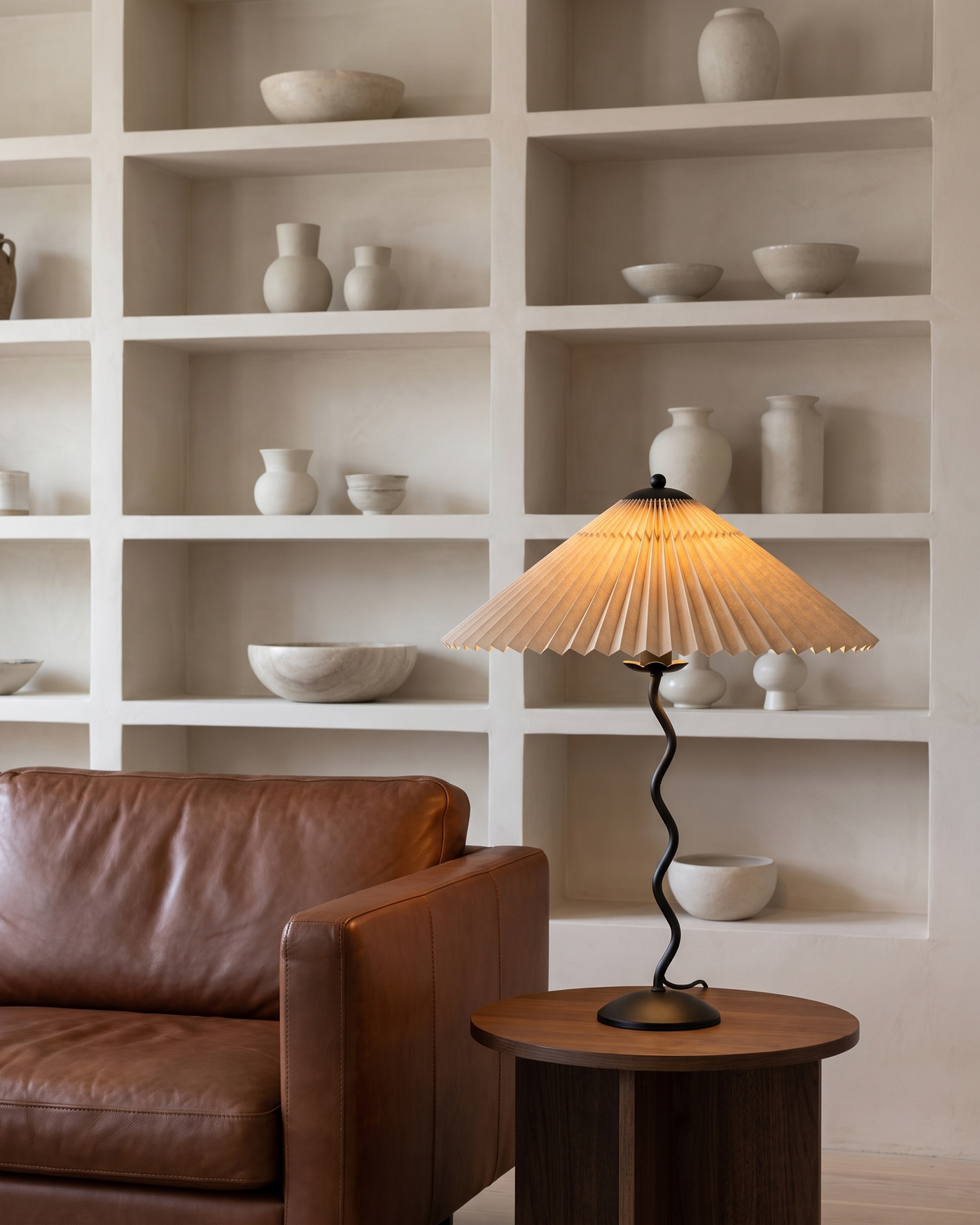 Ondine Pleated Table Lamp