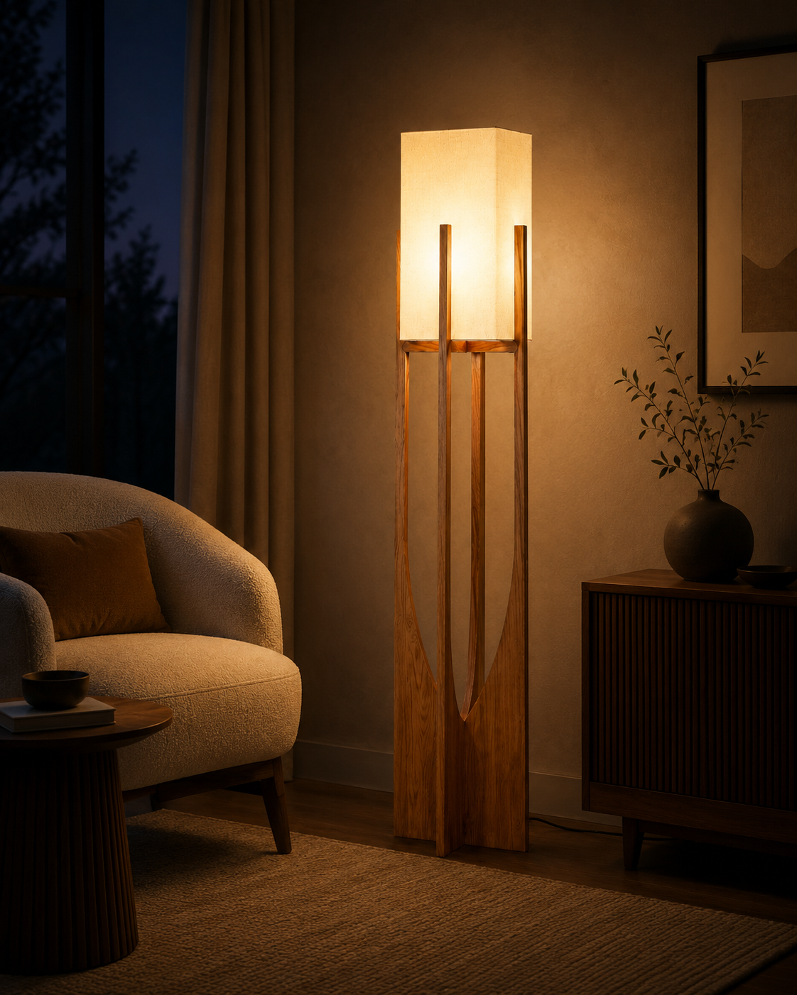Cedarline Fairbanks Floor Lamp