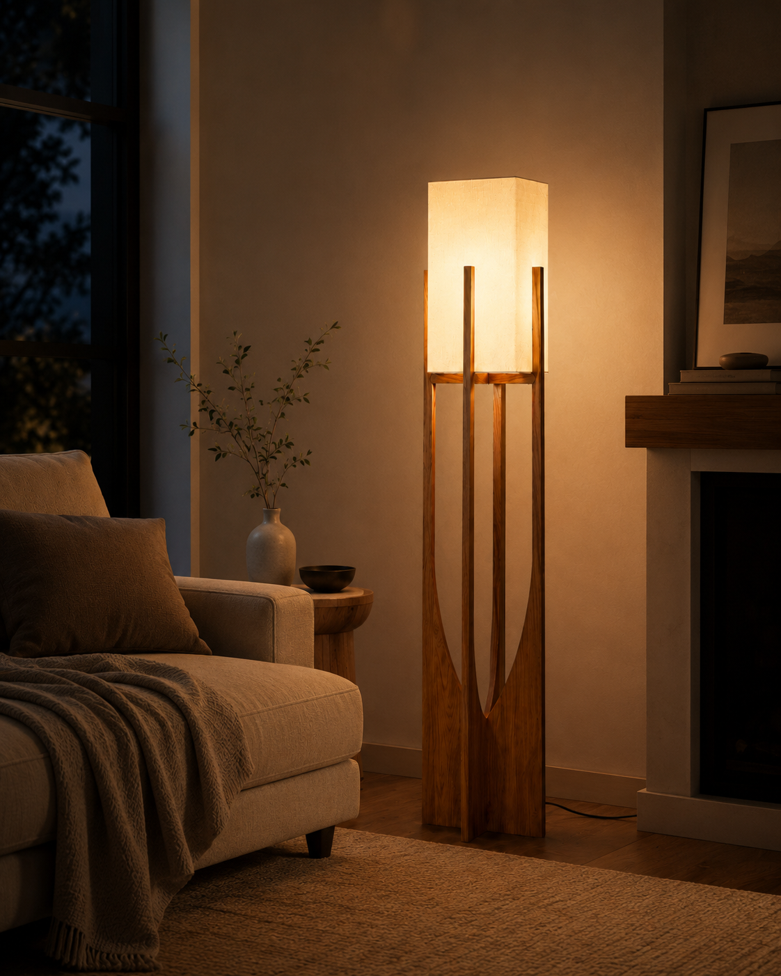 Cedarline Fairbanks Floor Lamp