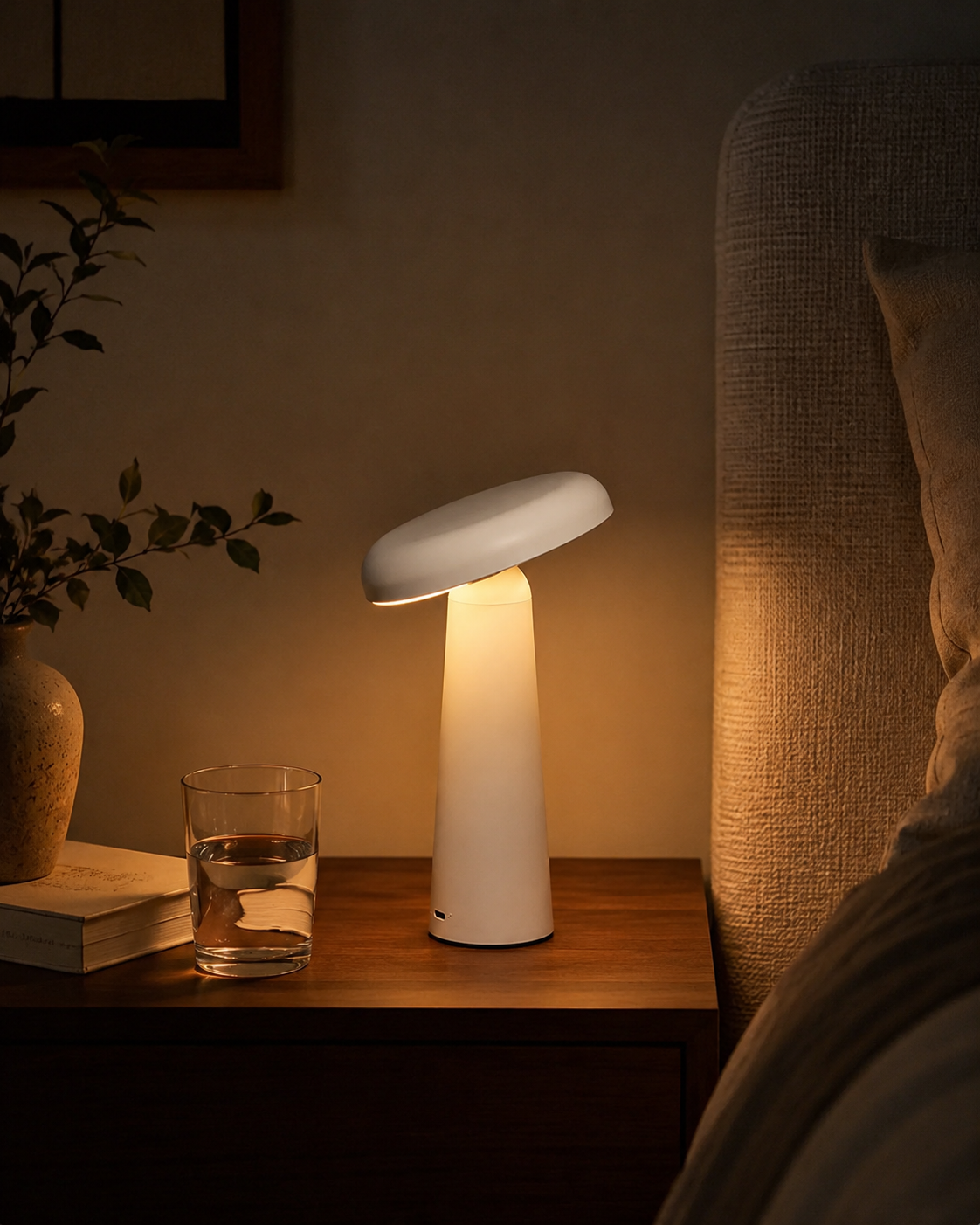 Nori Mushroom USB Rechargeable Table Lamp