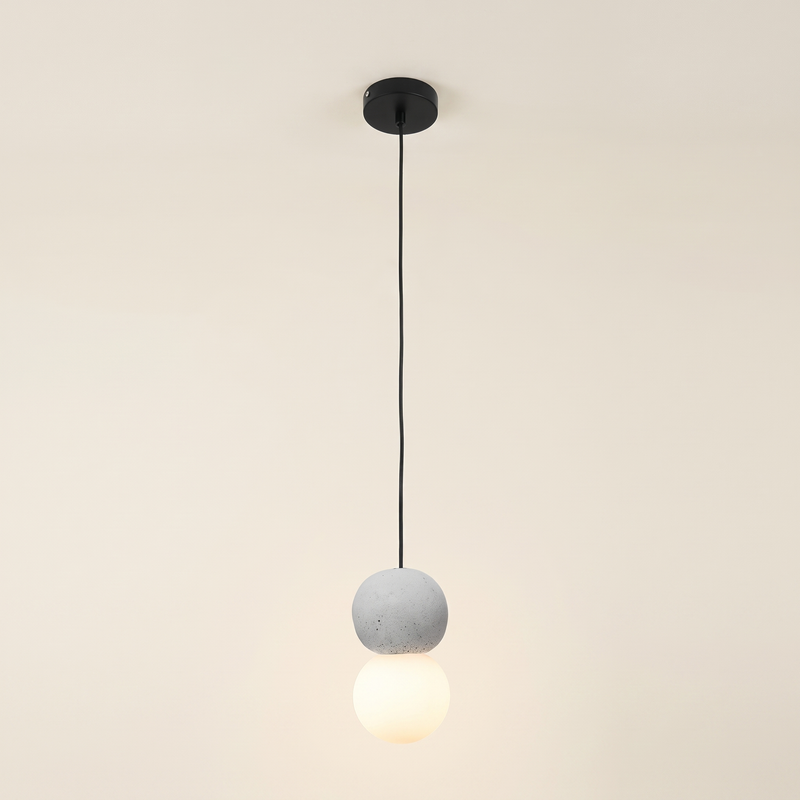 Duovelle Stone and Glass Pendant Light