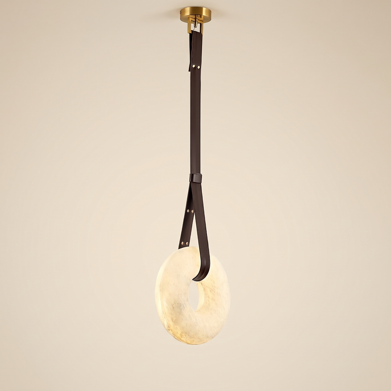 Loralin Alabaster Strap Pendant Light
