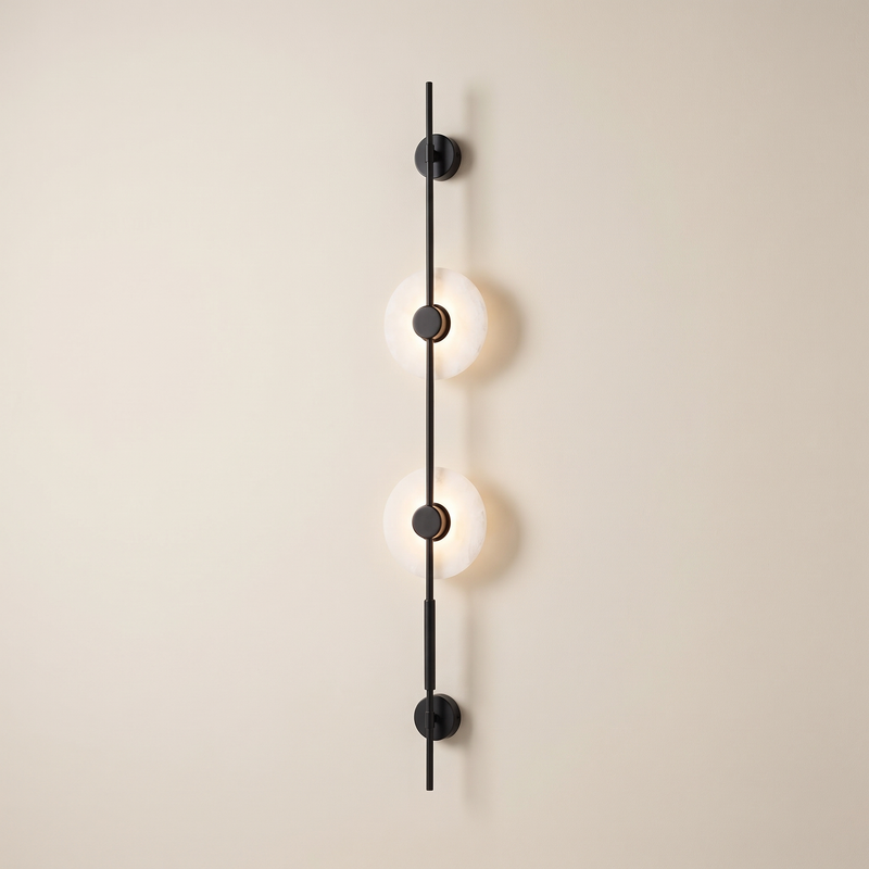 Alvessa Alabaster Disc Wall Light