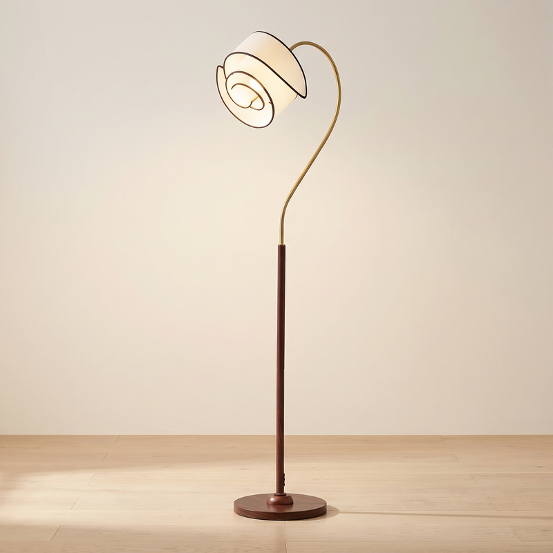 Swanelle Curved Neck Floor Lamp