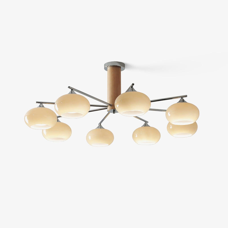 Ellisande Elliptical Glass Chandelier