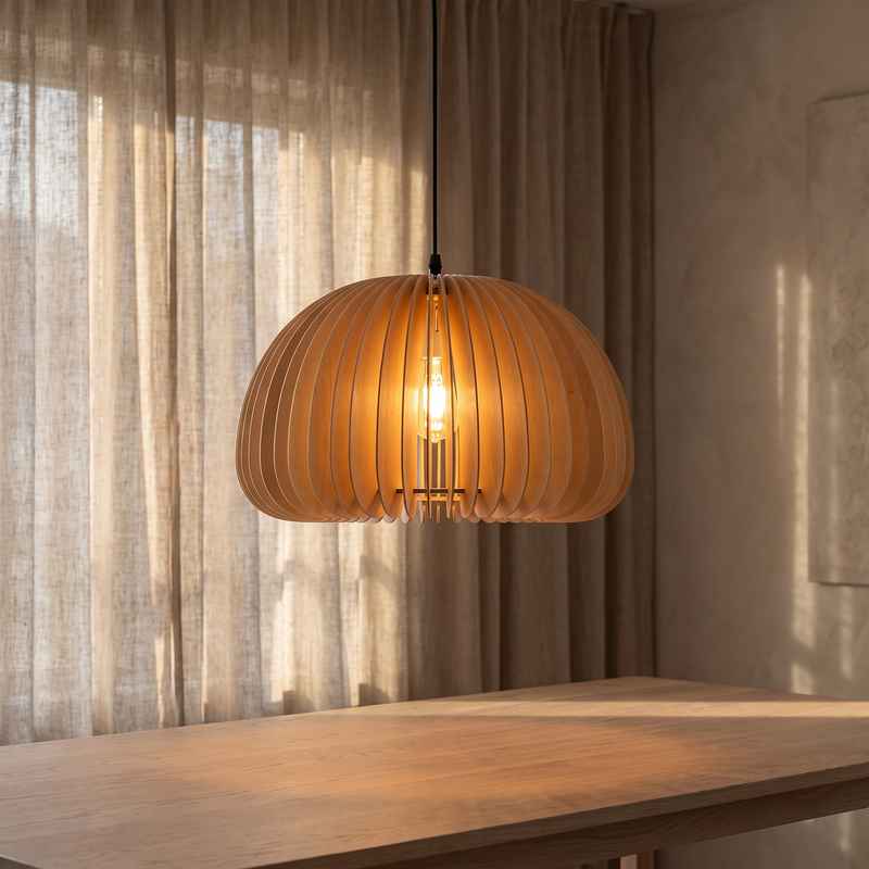 Xanthe Wood Pendant Light