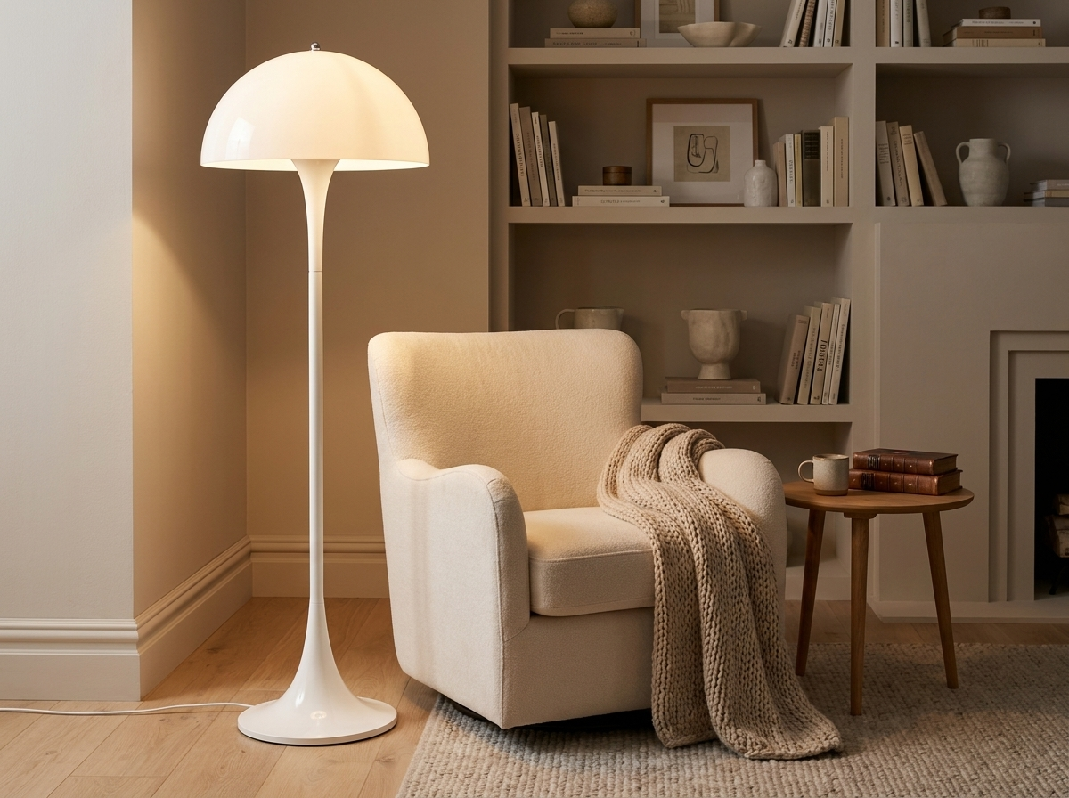 Orla Mushroom Floor Lamp Modern Dome Lamp