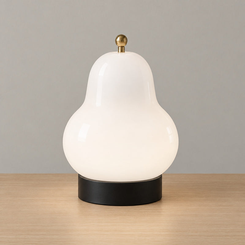 Poiresse Glass Rechargeable Table Lamp