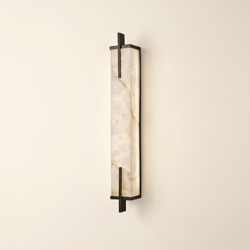 Serrane Alabaster Slab LED Wall Sconce