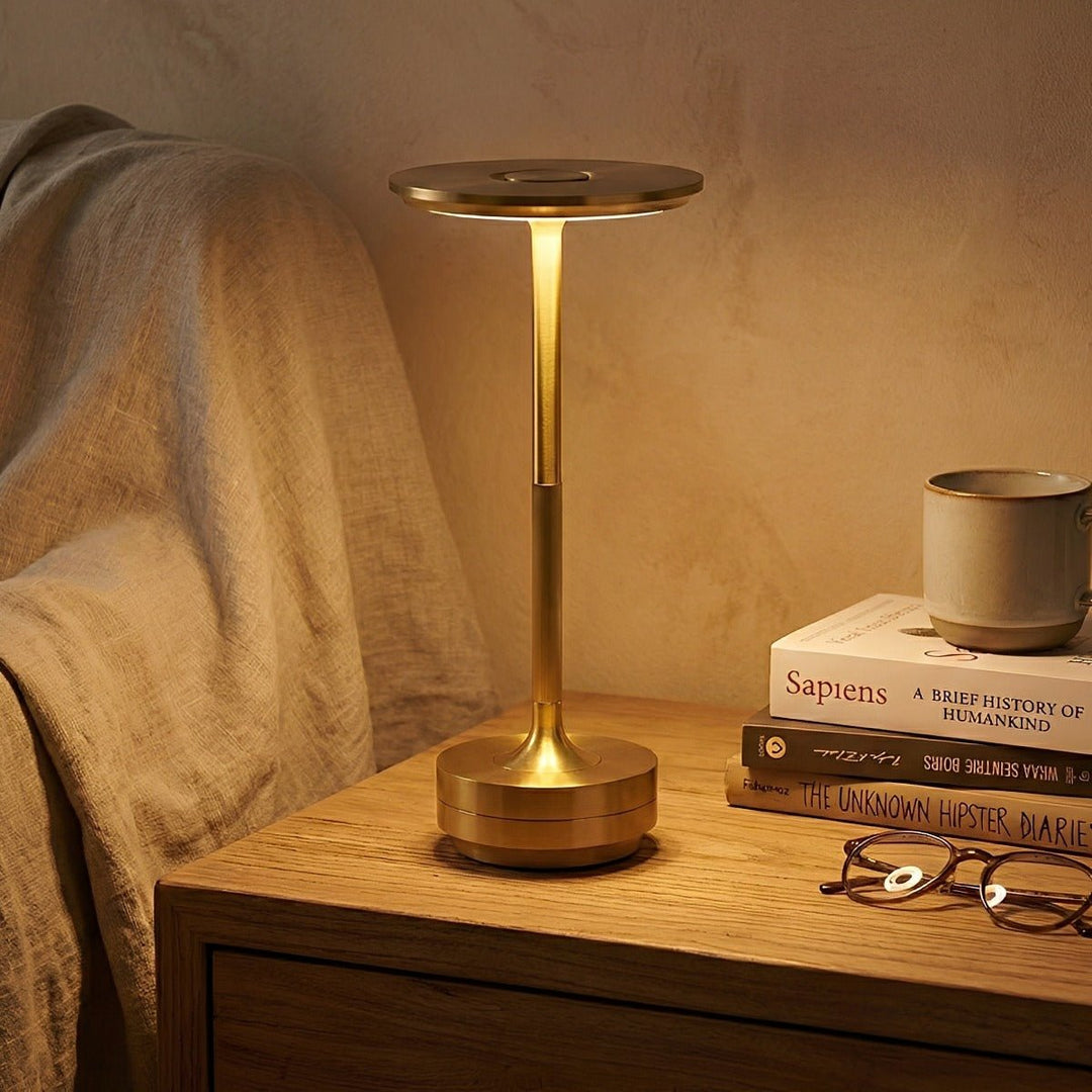 USB Dimmable Dish LED Table Lamp – image 2