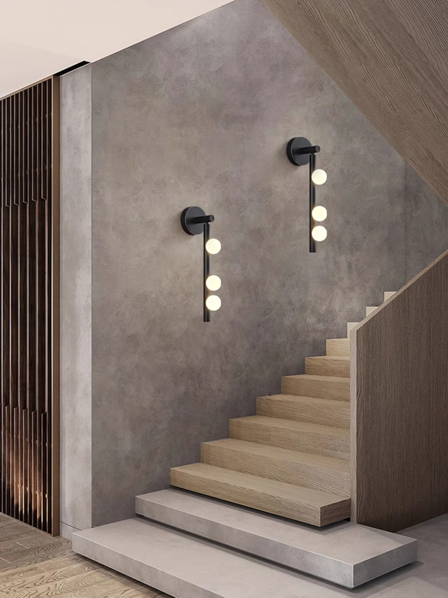 Brass Tube Wall Lamp