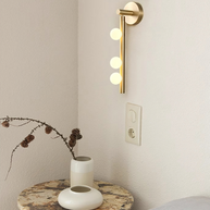Brass Tube Wall Lamp