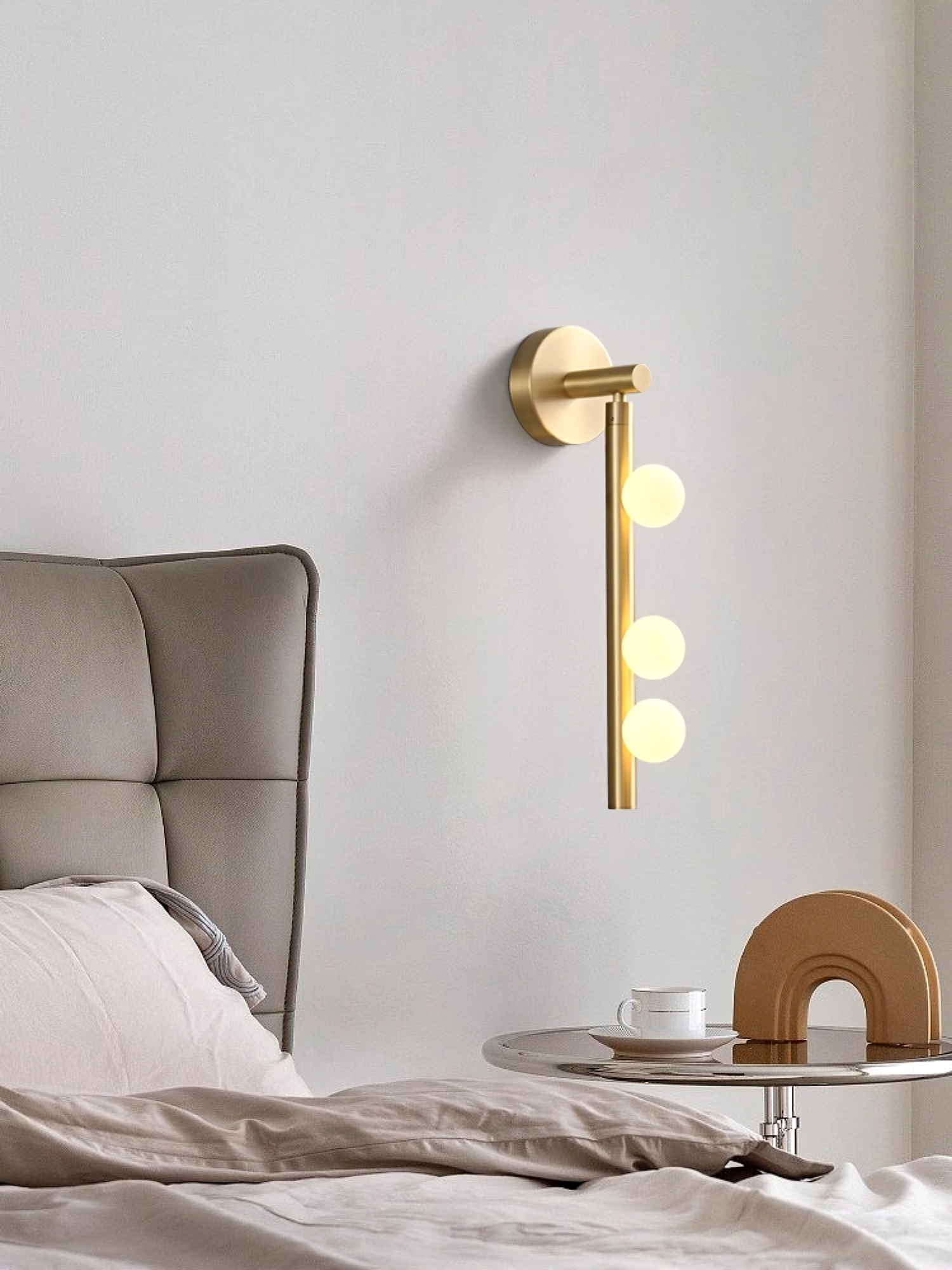 Brass Tube Wall Lamp