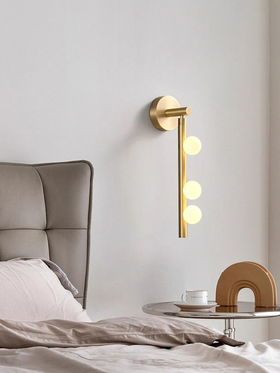 Brass Tube Wall Lamp