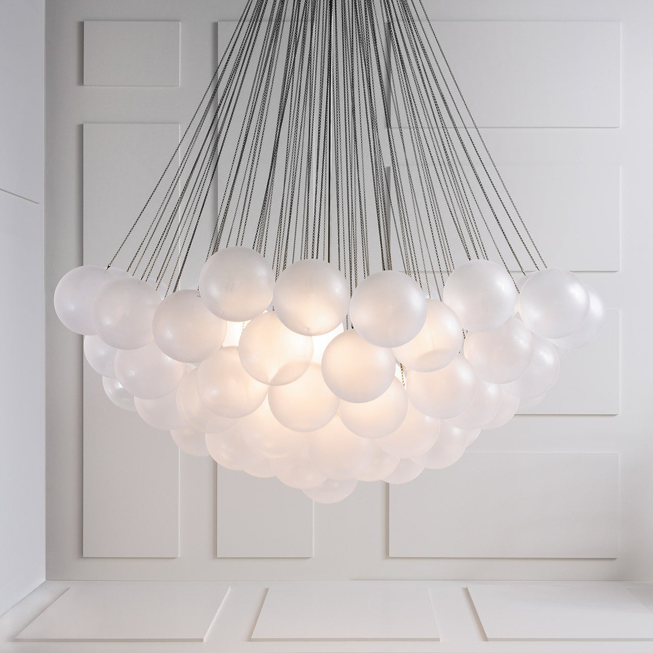 Bubble Glass Chandelier