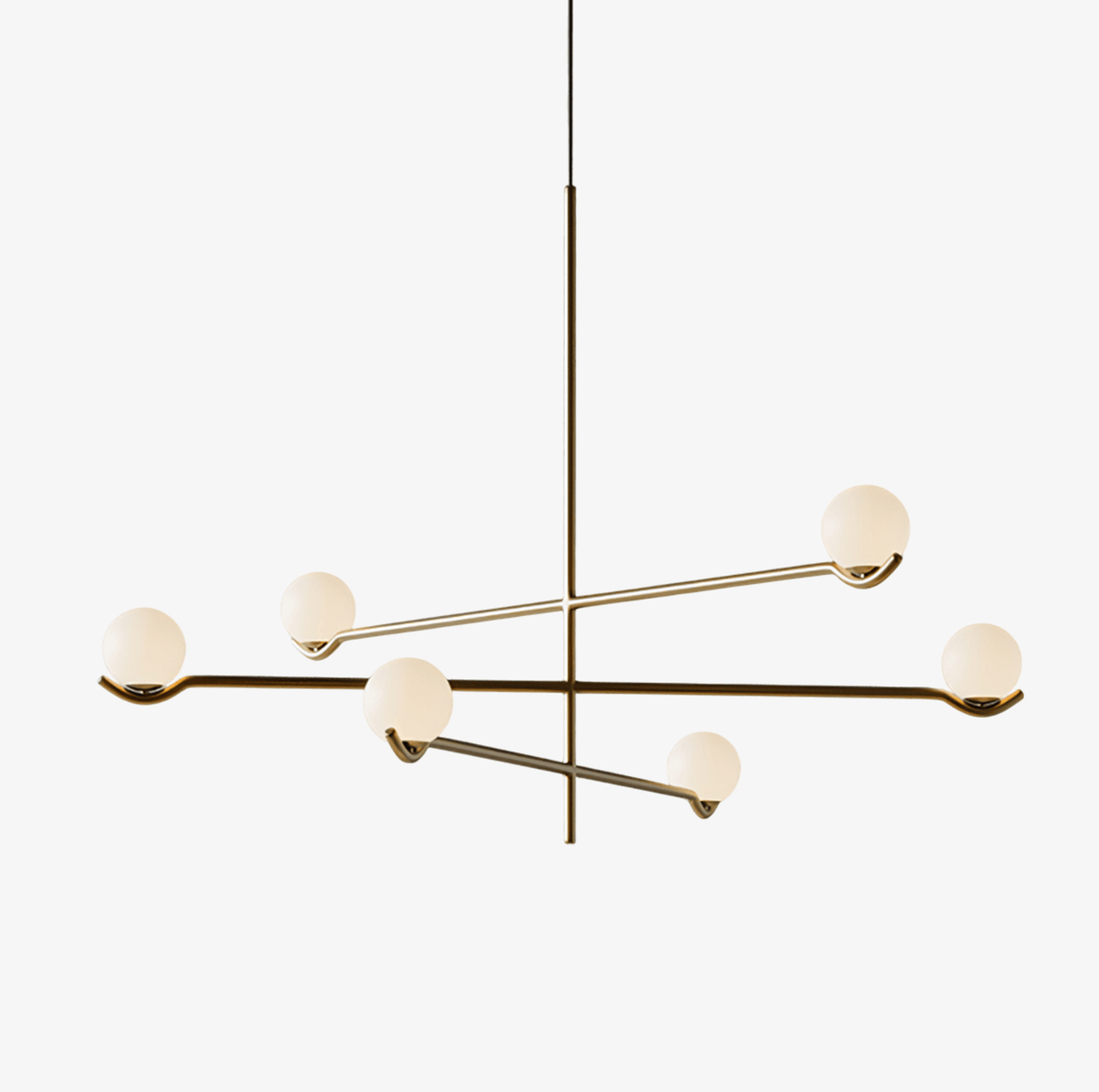 Ramelle Glass Branch Pendant Light