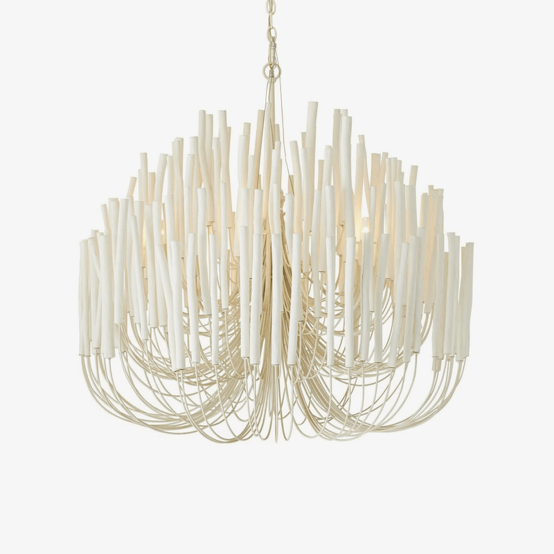 Sylvane Wood Rod Chandelier