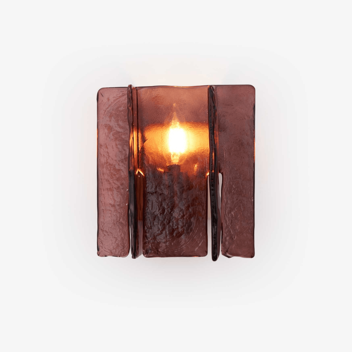 Rubelle Glass Plate Wall Light