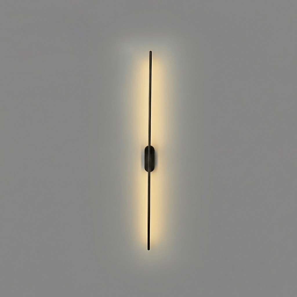 Stick-Shaped Metal Wall Sconce