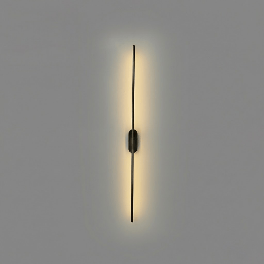 Stick-Shaped Metal Wall Sconce