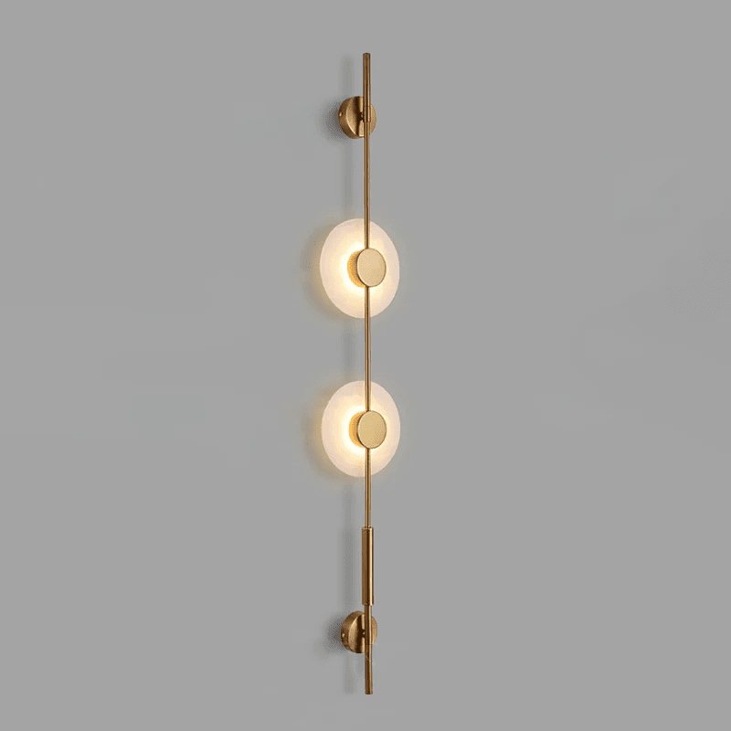 Alvessa Alabaster Disc Wall Light