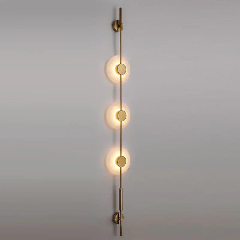 Alvessa Alabaster Disc Wall Light