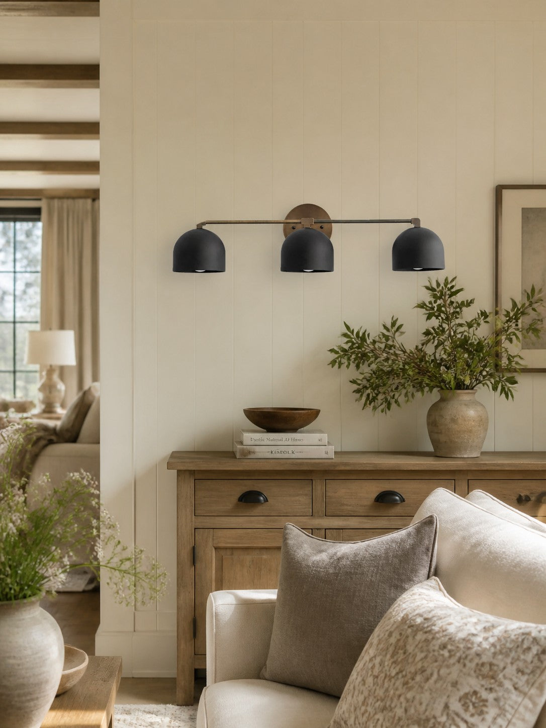 Deep Dome Vanity Wall Light