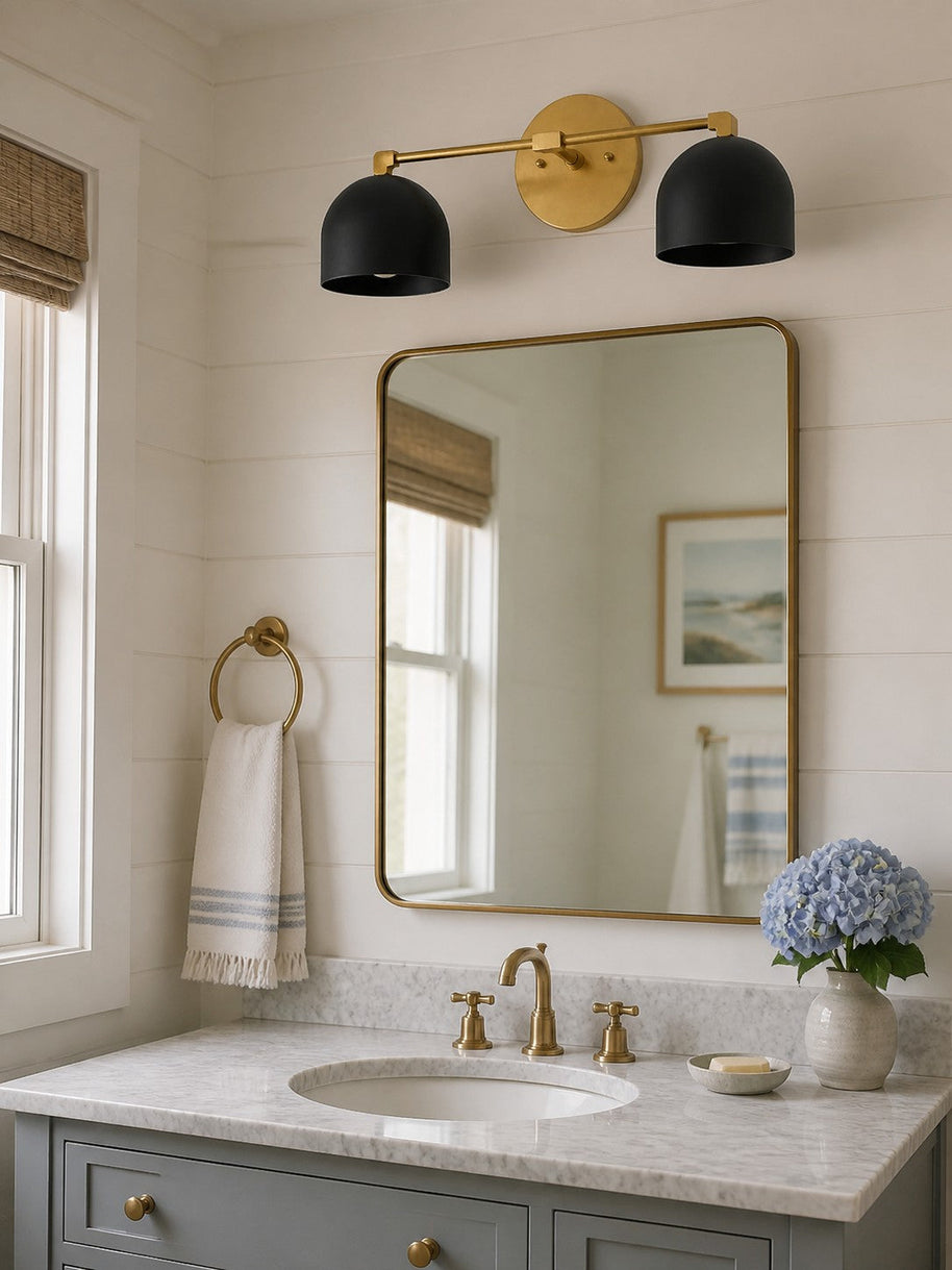 Deep Dome Vanity Wall Light