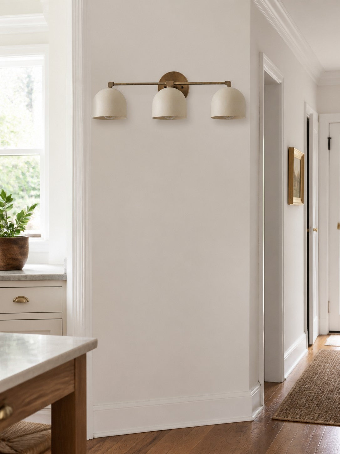 Deep Dome Vanity Wall Light