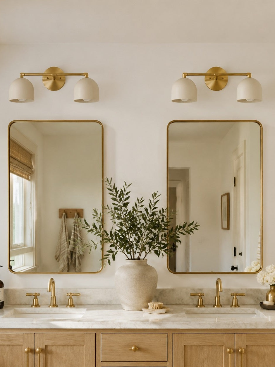 Deep Dome Vanity Wall Light
