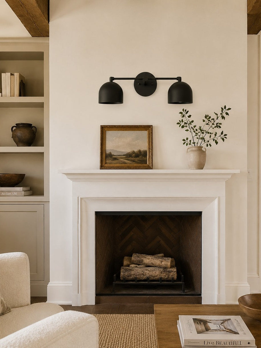 Deep Dome Vanity Wall Light