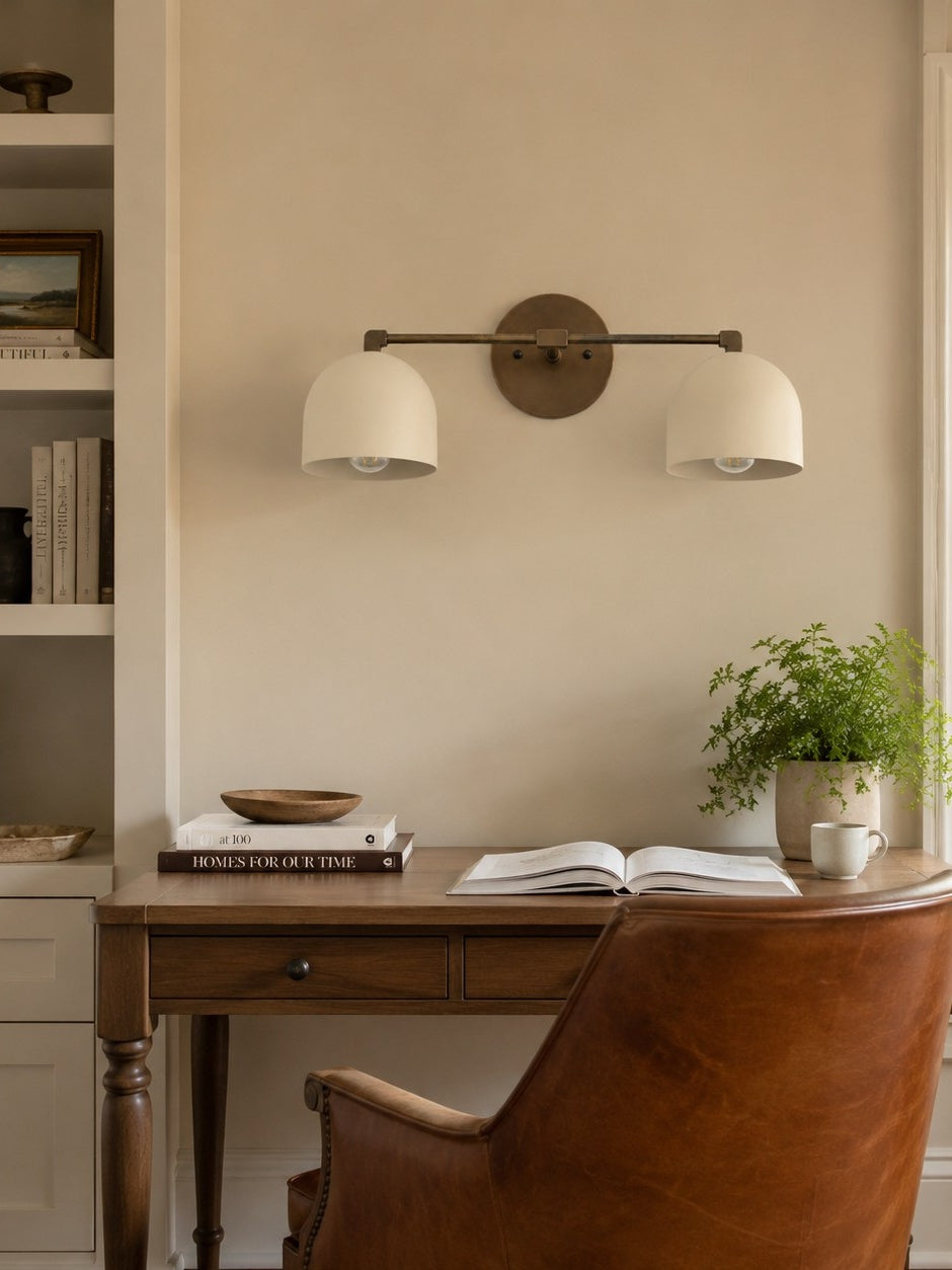 Deep Dome Vanity Wall Light