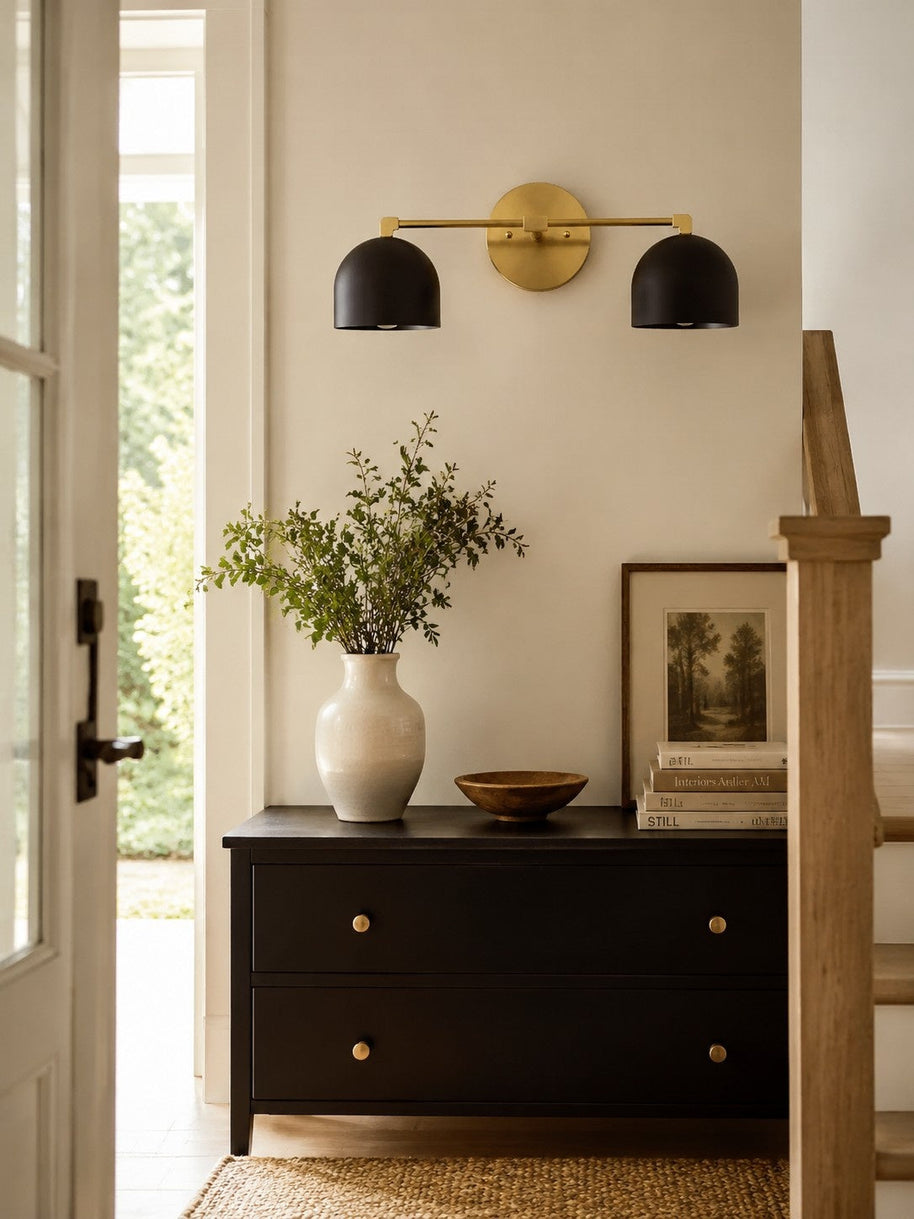 Deep Dome Vanity Wall Light