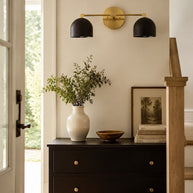 Deep Dome Vanity Wall Light