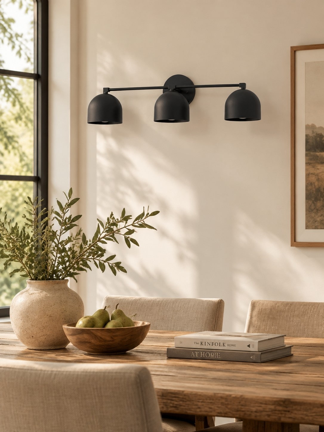 Deep Dome Vanity Wall Light