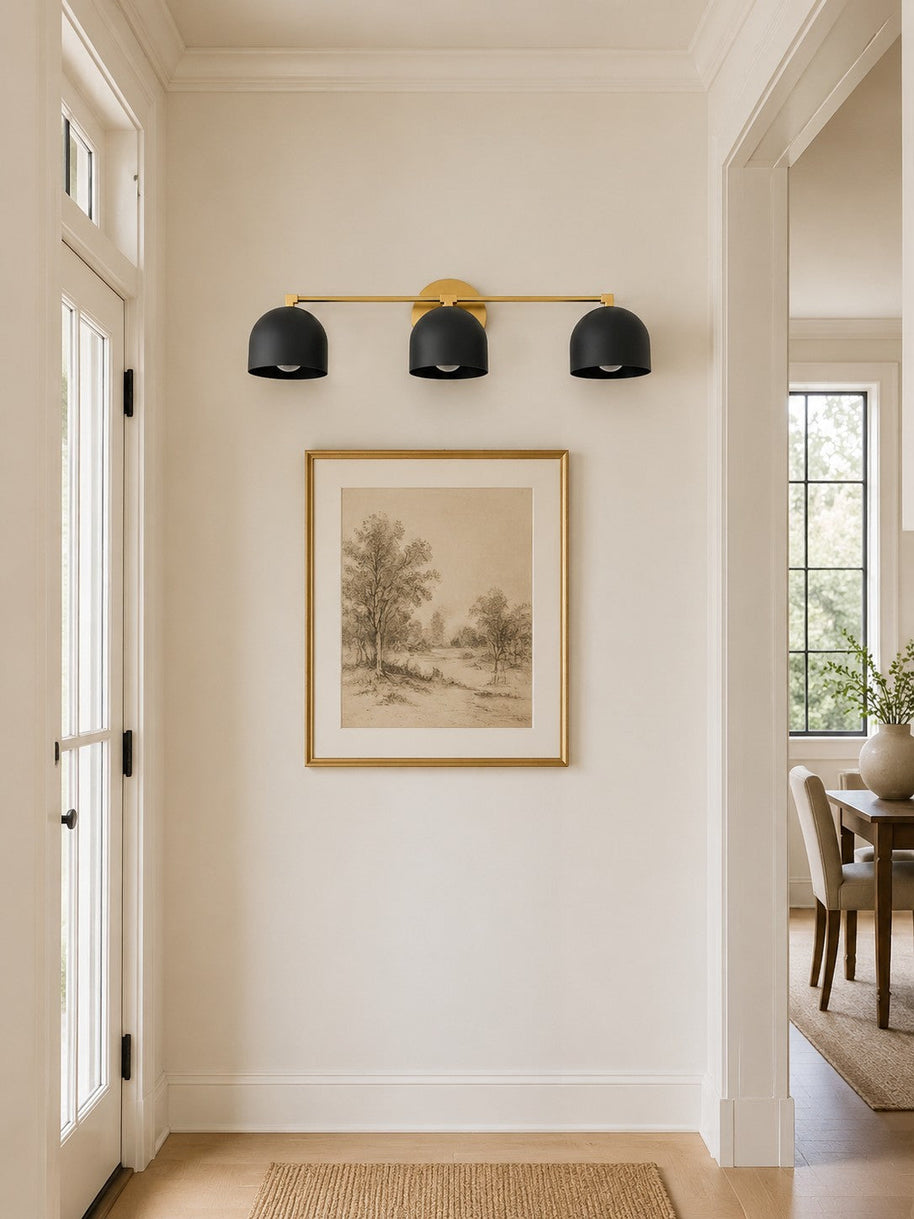 Deep Dome Vanity Wall Light