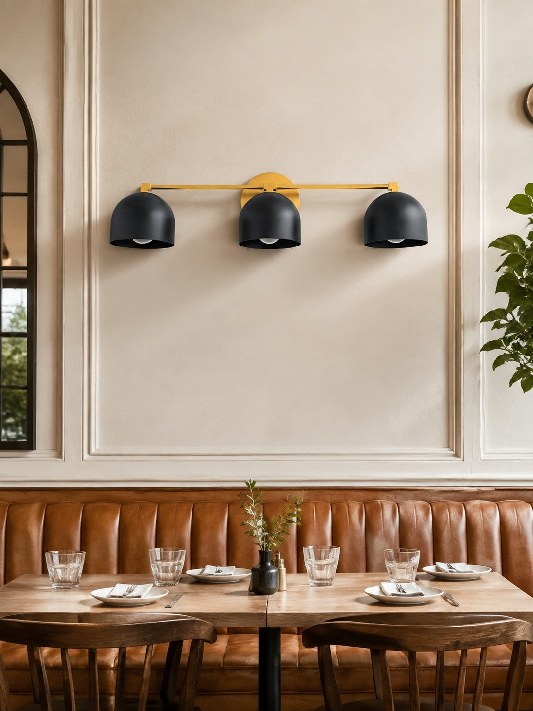 Deep Dome Vanity Wall Light