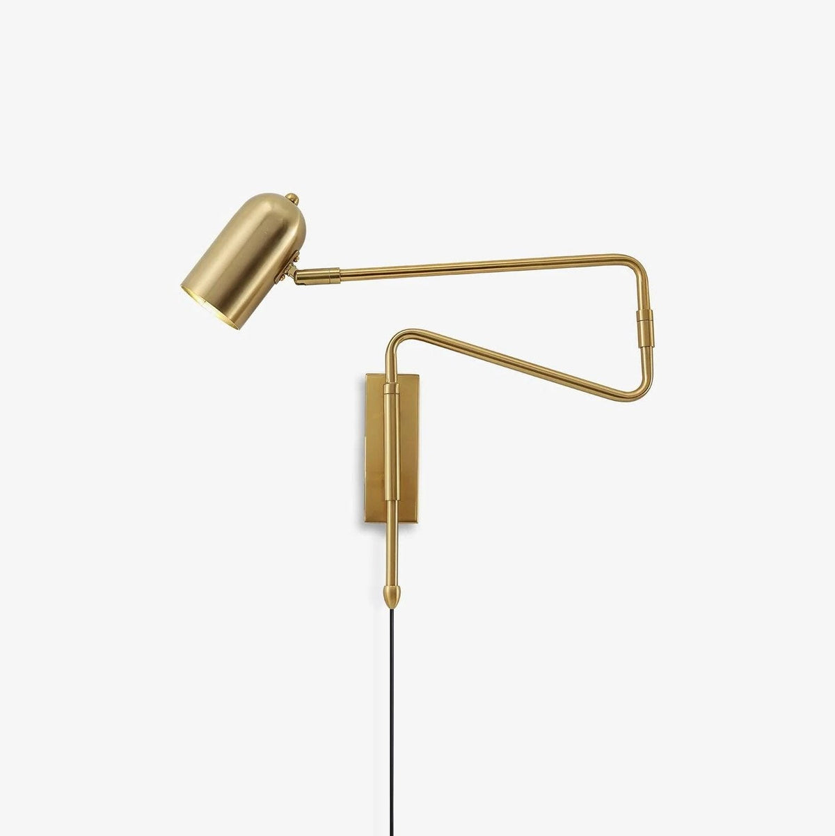 Pivotelle Adjustable Plug-In Wall Lamp