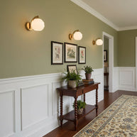 Celina Deco Glass Wall Light
