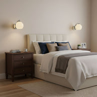 Celina Deco Glass Wall Light