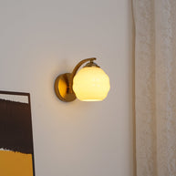 Celina Deco Glass Wall Light
