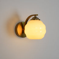 Celina Deco Glass Wall Light