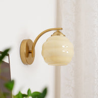Celina Deco Glass Wall Light
