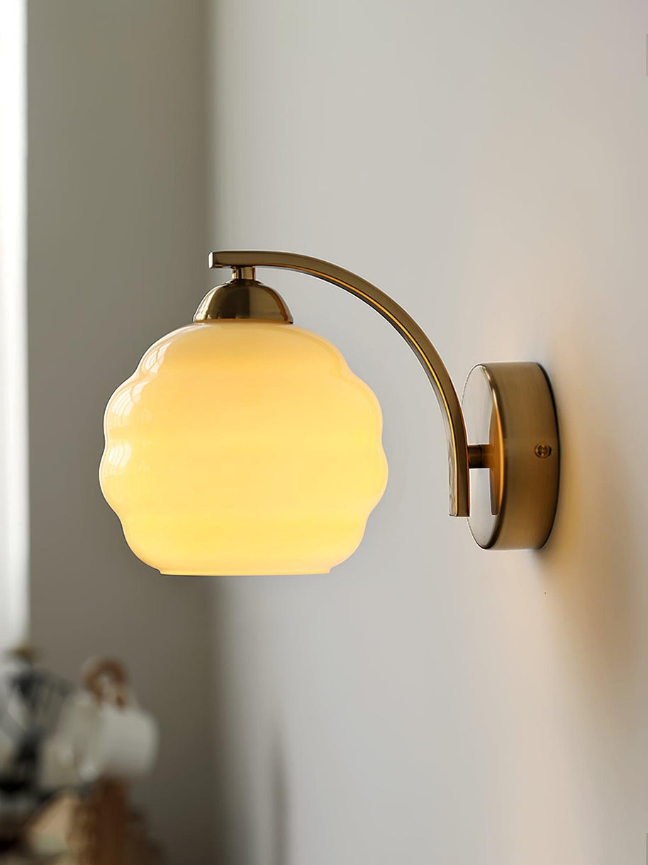 Celina Deco Glass Wall Light