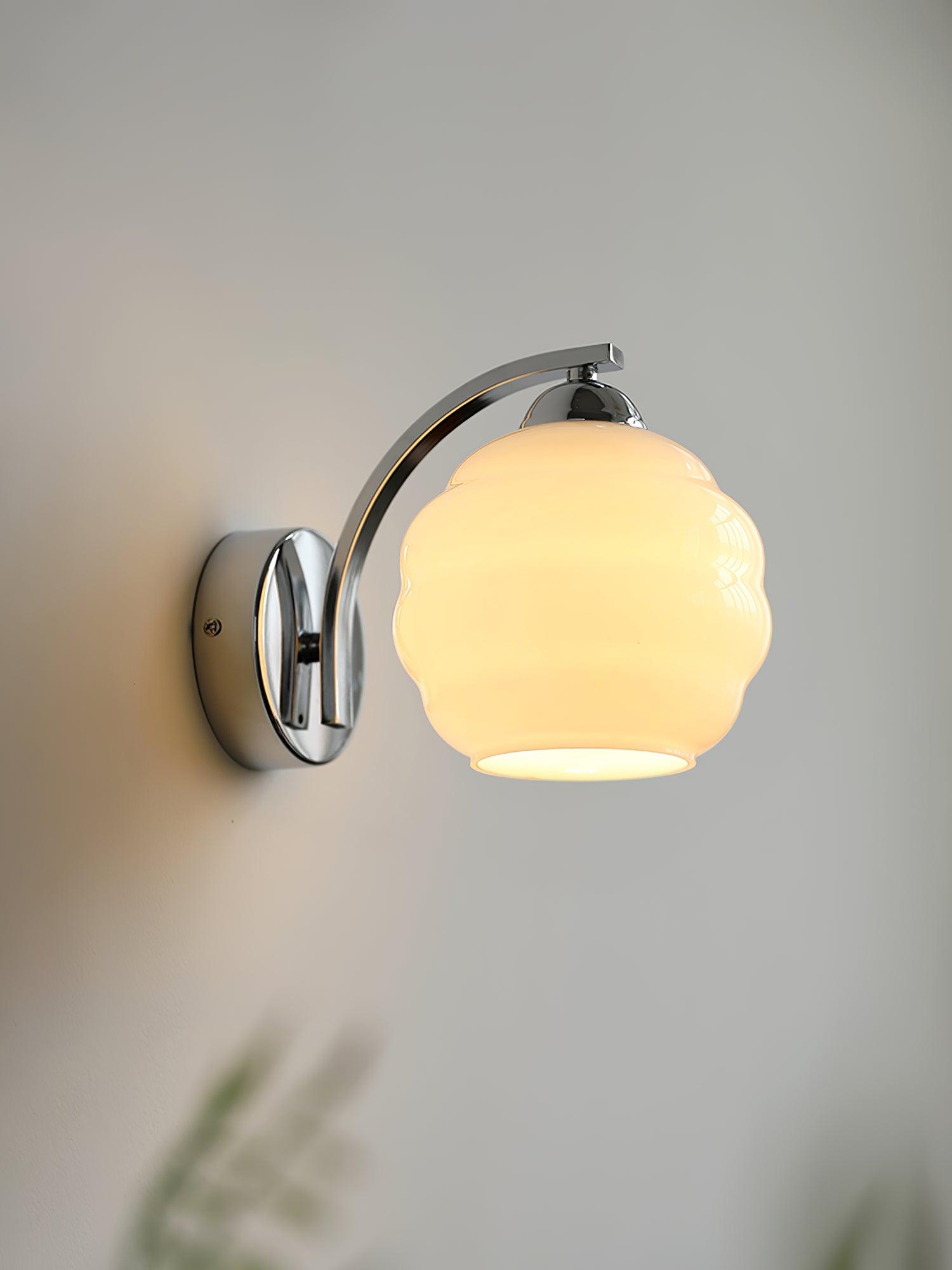 Celina Deco Glass Wall Light