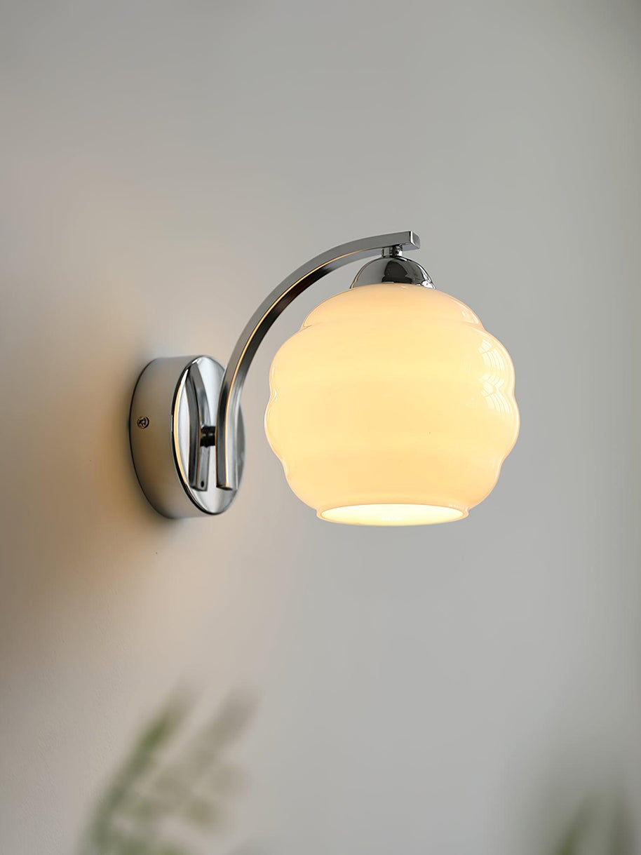 Celina Deco Glass Wall Light
