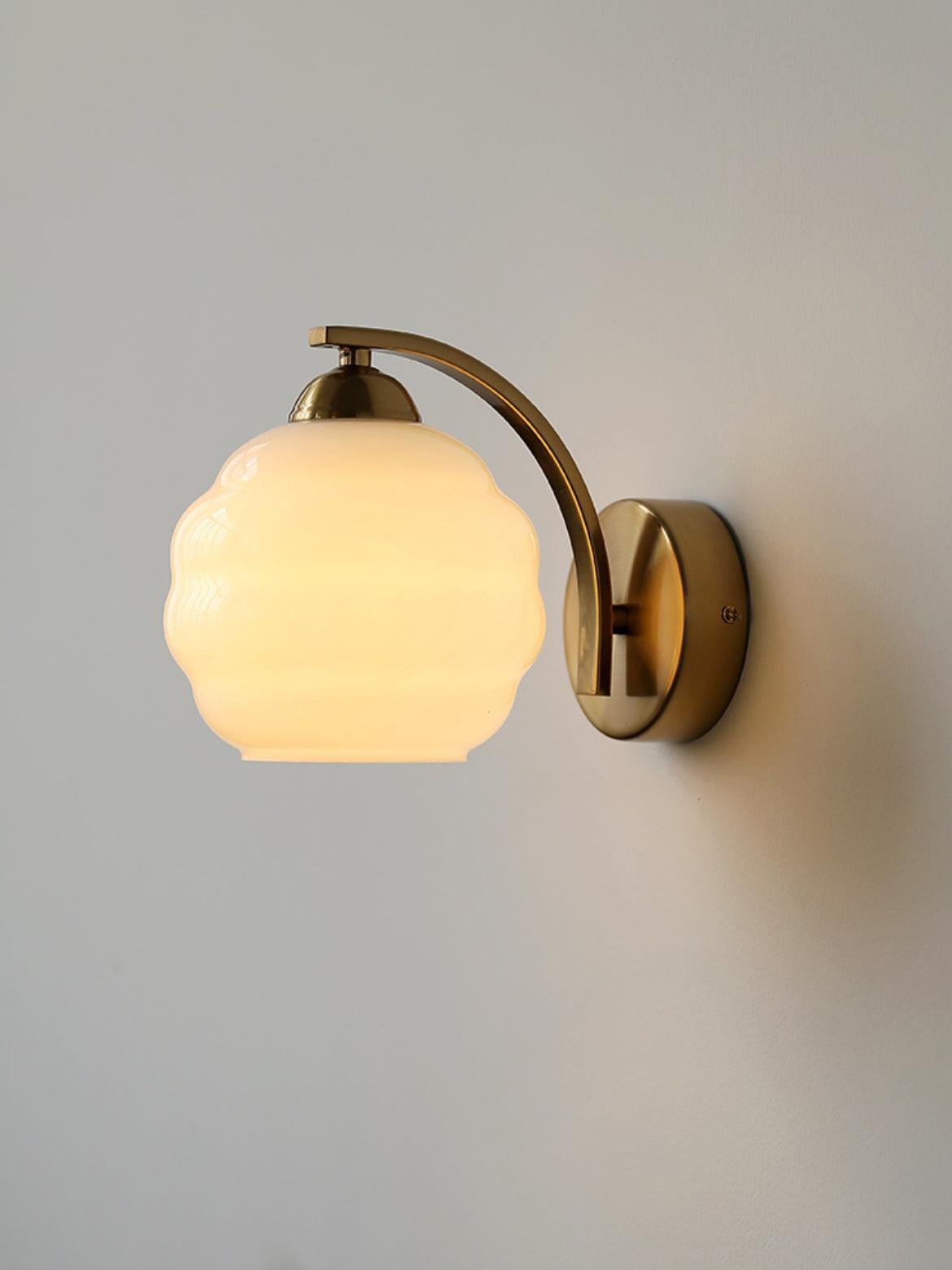 Celina Deco Glass Wall Light