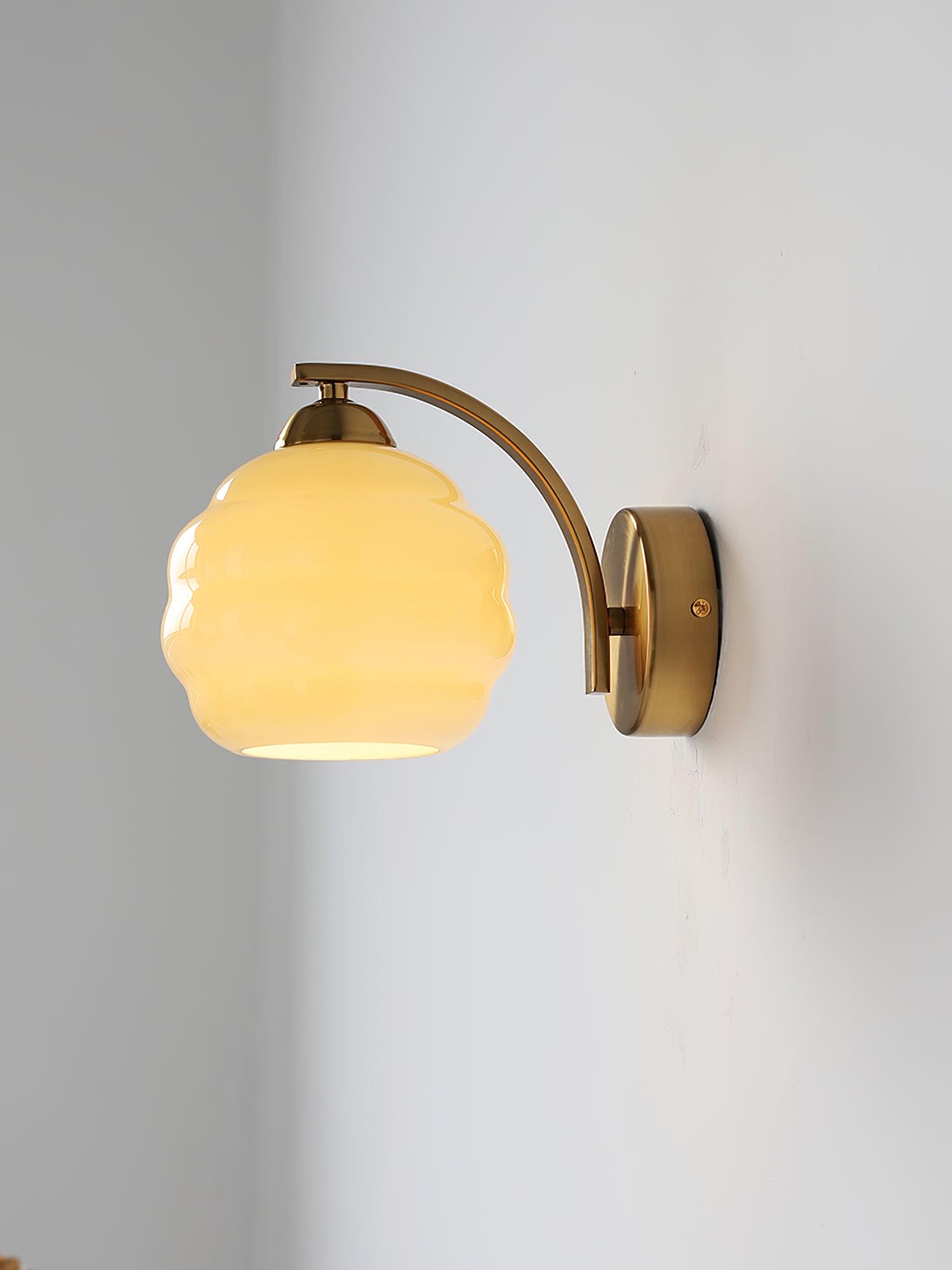 Celina Deco Glass Wall Light