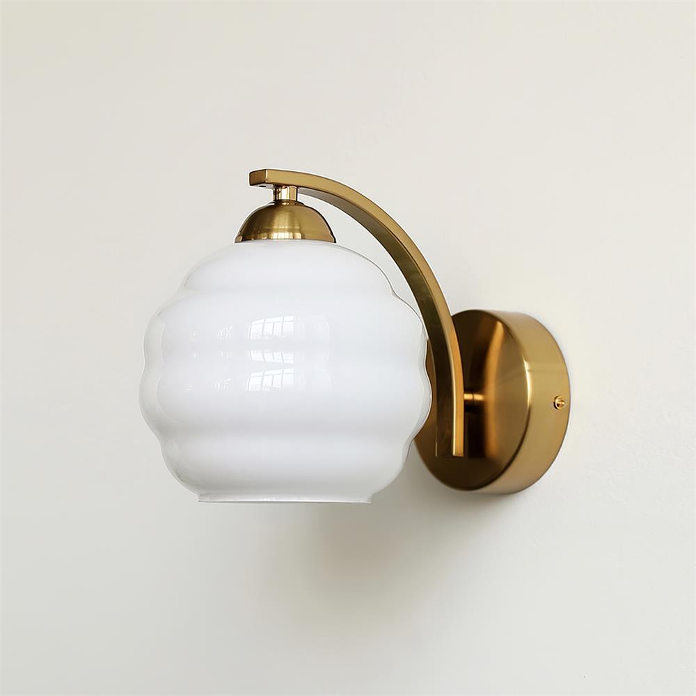 Celina Deco Glass Wall Light